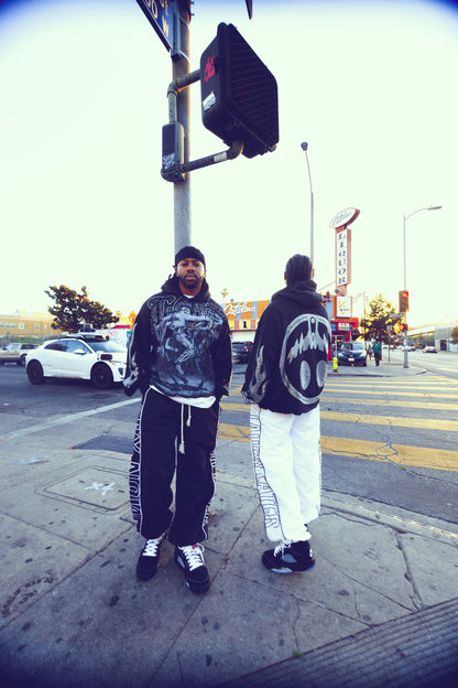 LA COWBOY RHINESTONE HOODIE