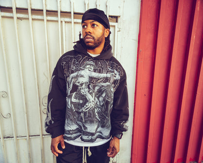 LA COWBOY RHINESTONE HOODIE
