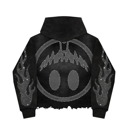 LA COWBOY RHINESTONE HOODIE